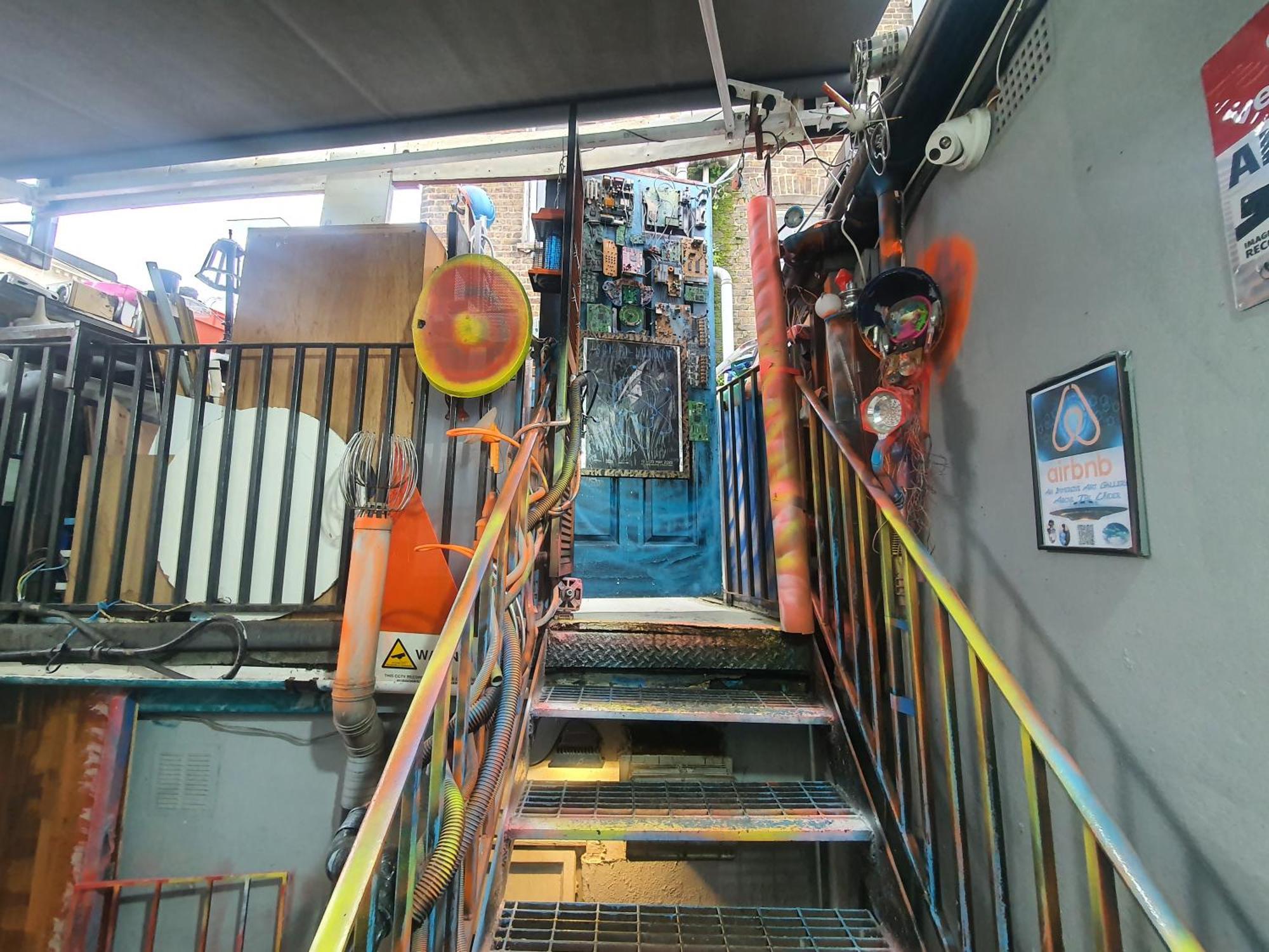 Cyber-art In Camden Londres